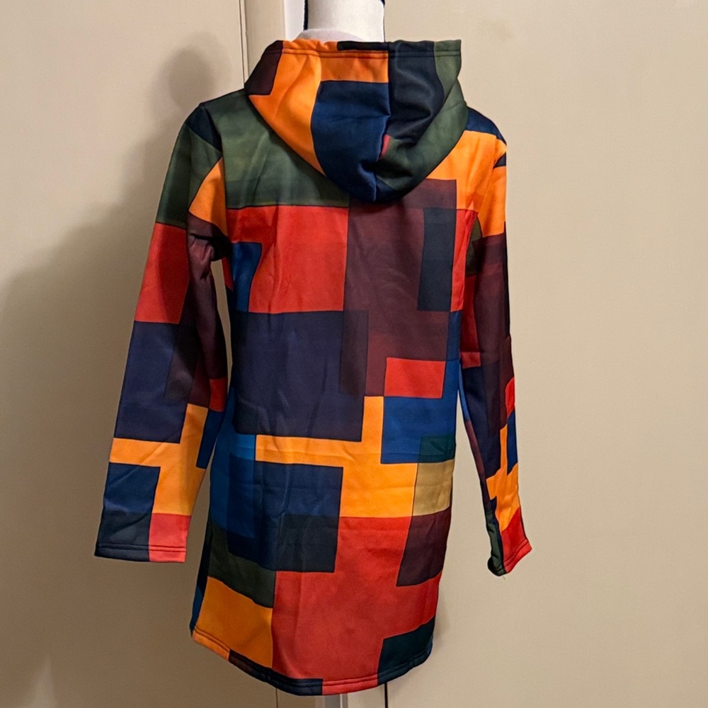 Multicolor Patchwork Utility Jacket S - Picture 4 of 8